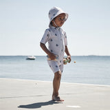 Petit Crabe Sand Boat Natsu Onesie with Zipper 6