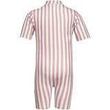 Petit Crabe Candy Stripes Natsu Onesie with Zipper 3