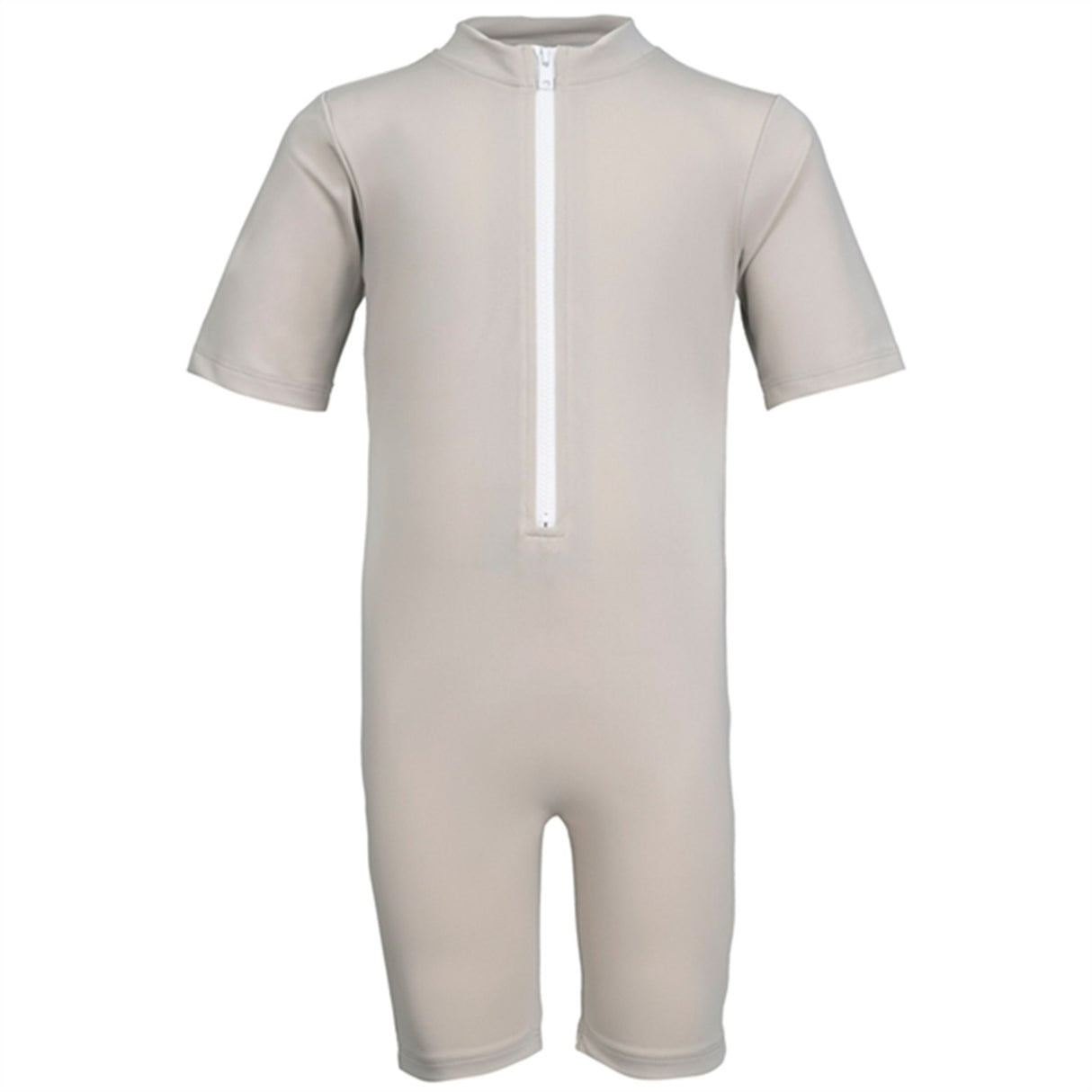 Petit Crabe Latte Noe Onesie with Zipper