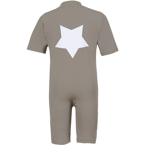 Petit Crabe Taupe Noe Star Bodysuit 6