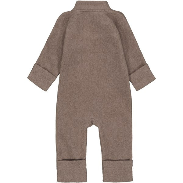 Mikk-Line Cotton Fleece Suit Melange Denver 3