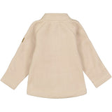 Mikk-Line Cotton Fleece Jacket Warm Taupe