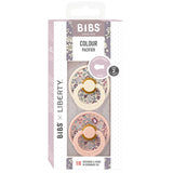 Bibs x Liberty Latex Pacifier 2-pack Eloise Blush Mix 3