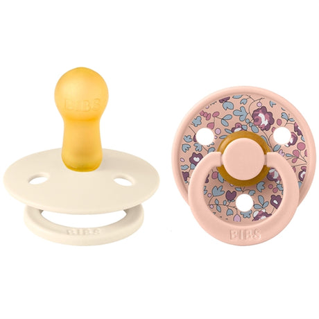 Bibs x Liberty Latex Pacifier 2-pack Eloise Blush Mix