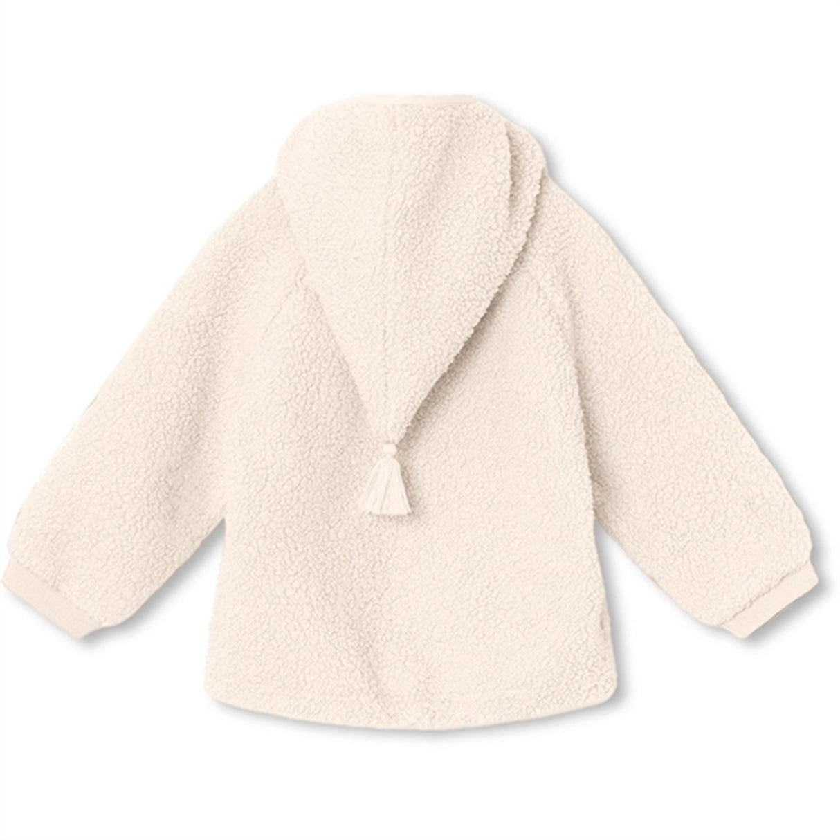 MINI A TURE Liff Teddy Fleece Jacket White Swan 3