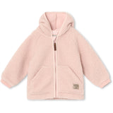 MINI A TURE Liff Teddy Fleece Jacket Rose Smoke