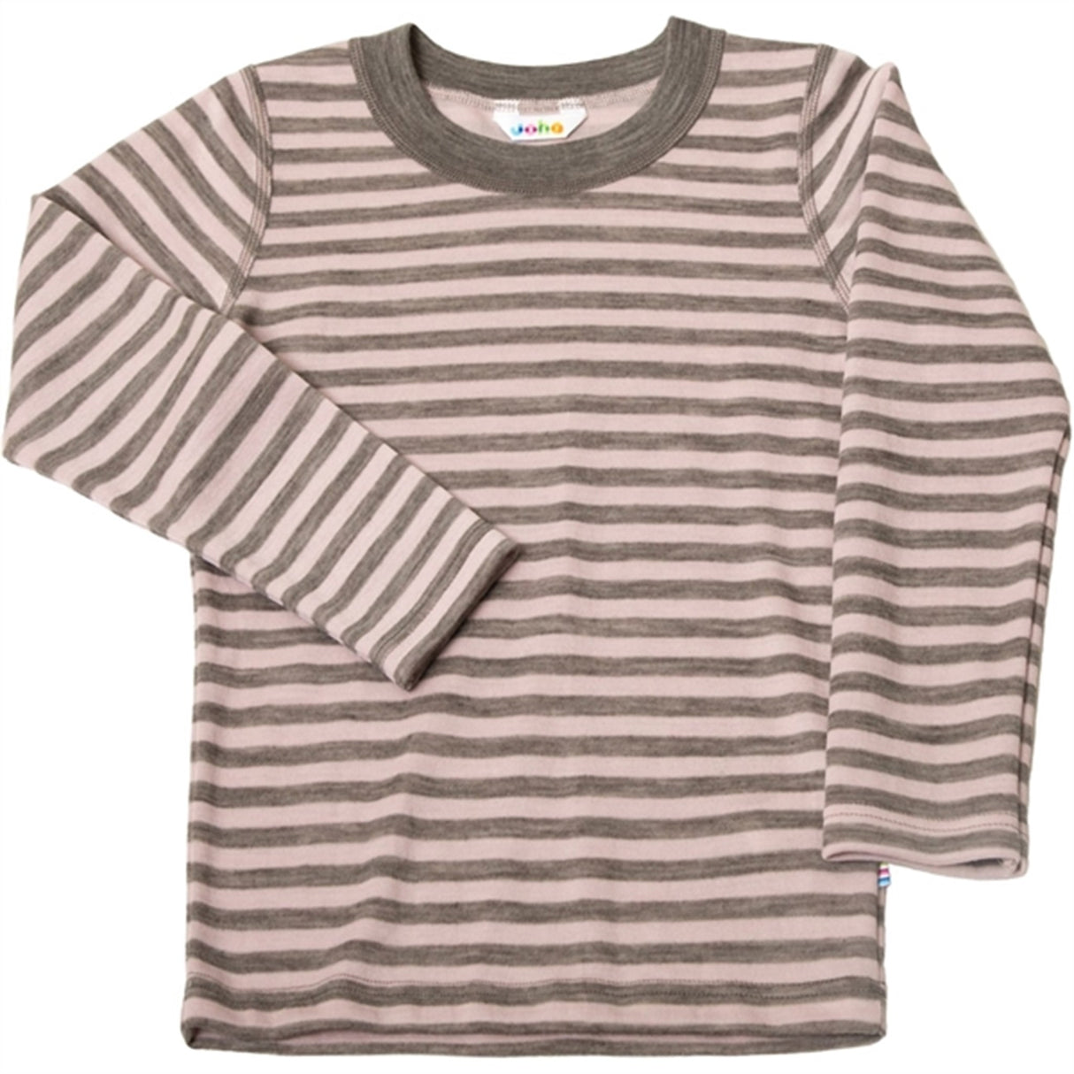 Joha Wool Pink Stripe Blouse