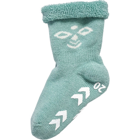 Hummel Blue Surf Snubbie Socks