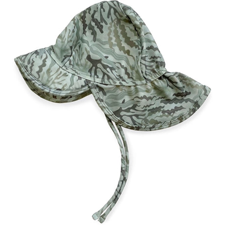 MINI A TURE Gustas Printed UV50 Sun Hat Sea Weed Camo