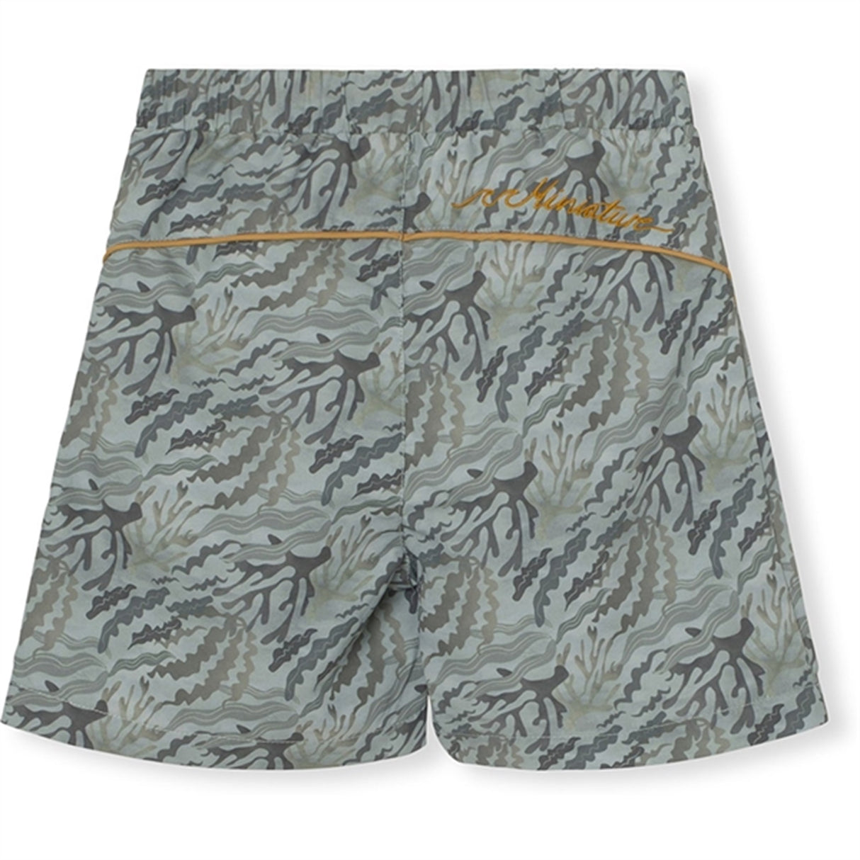 MINI A TURE Maki Printed Board Shorts Sea Weed Camo 3