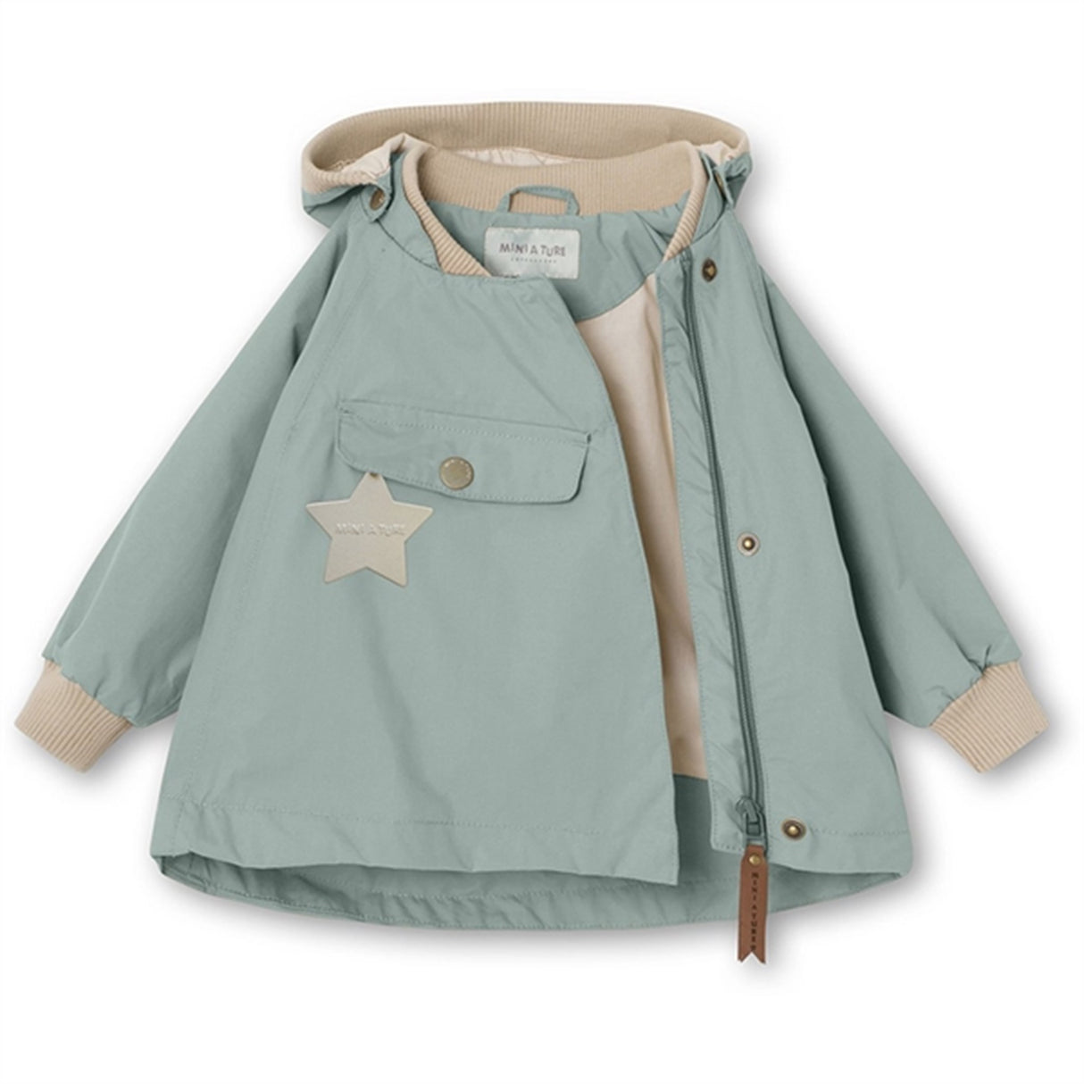 MINI A TURE Wai Spring Jacket Gray Mist 2