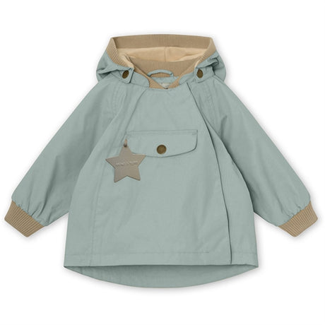 MINI A TURE Wai Spring Jacket w/Fleece Lining Gray Mist