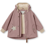 MINI A TURE Wally Spring Jacket w/Fleece Lining Pale Woodrose 2