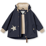 MINI A TURE Wally Spring Jacket w/Fleece Lining Ombre Blue 2