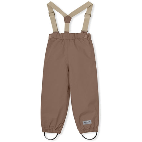 MINI A TURE Wilans Suspender Pants Brownie 2