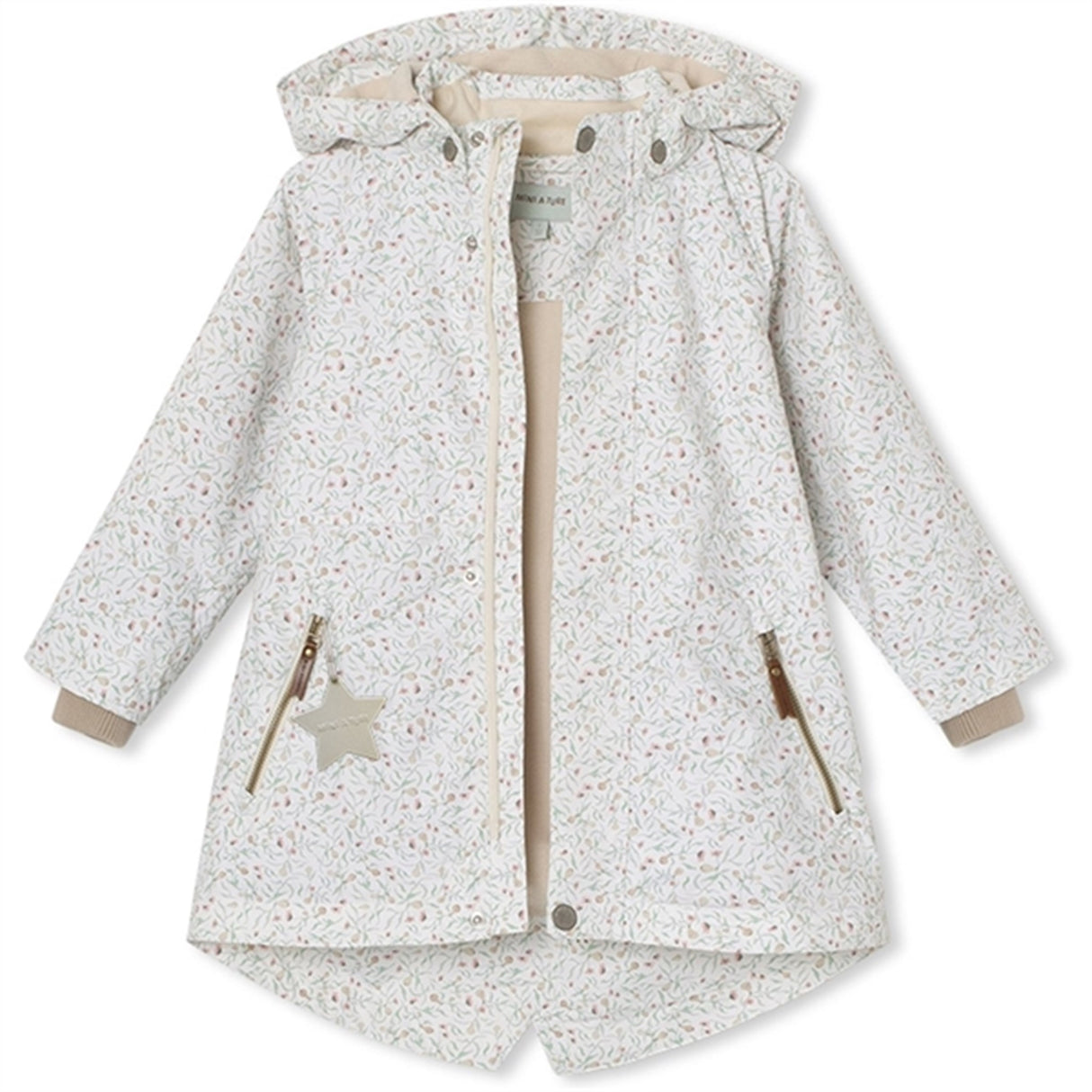 MINI A TURE Vikaya Spring Jacket w/Fleece Lining Rose Dragonfly 2