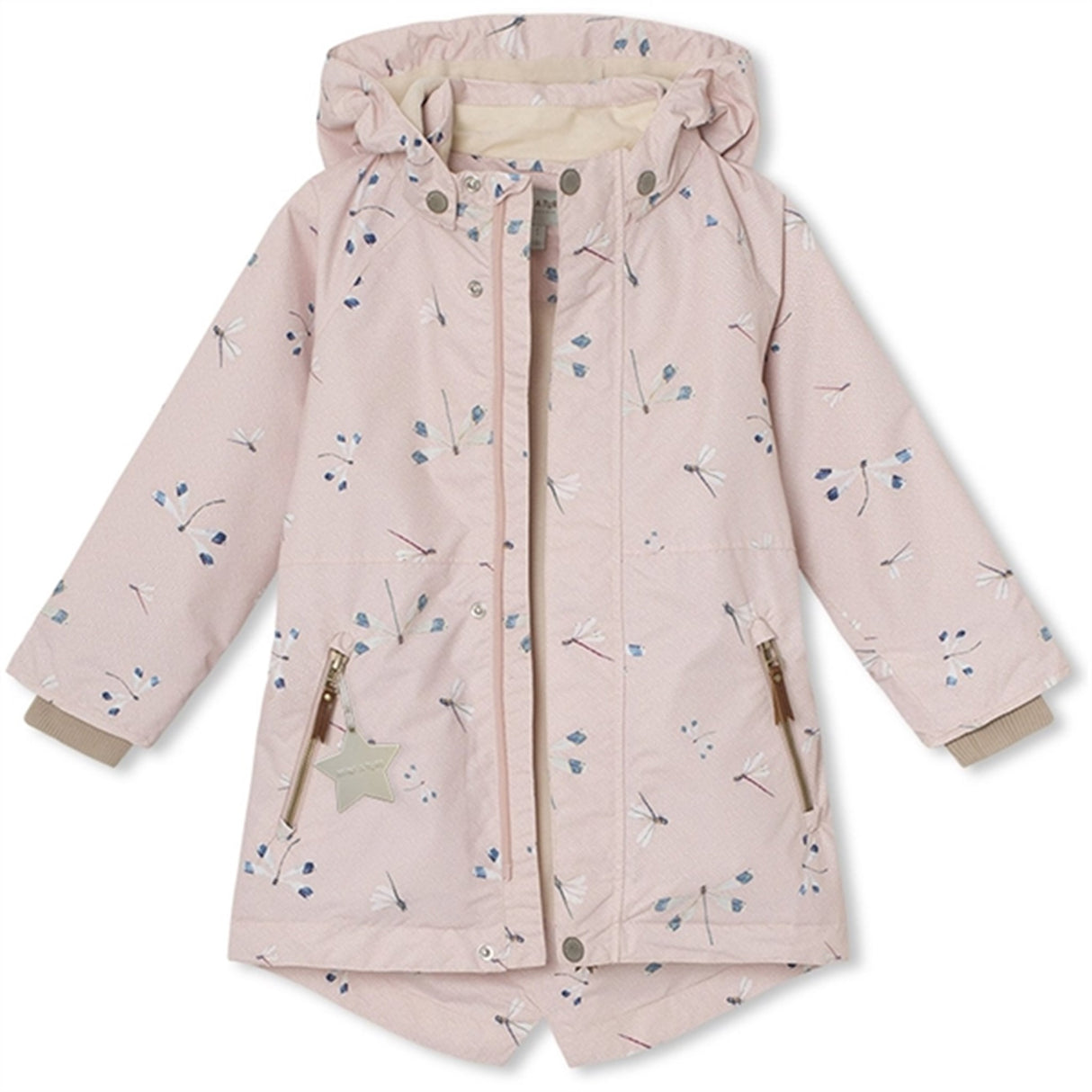 MINI A TURE Vikaya Spring Jacket w/Fleece Lining Summer Pear 2