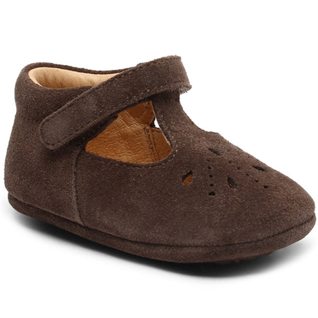 Bisgaard Indoor Shoes Bloom Dark Brown