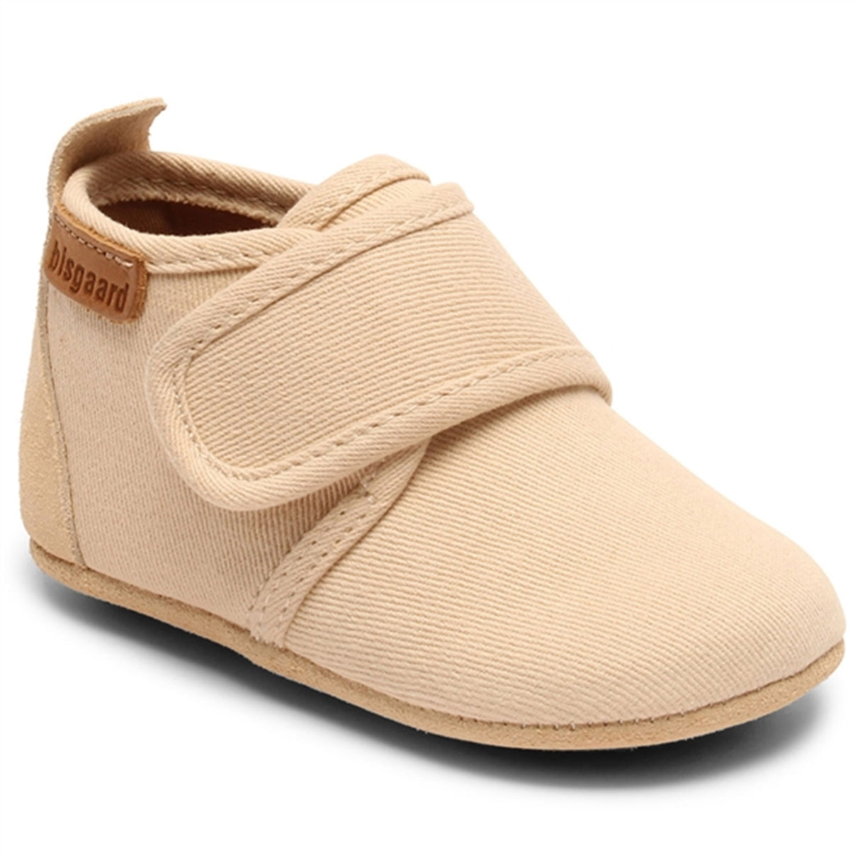 Bisgaard Baby Cotton Home Shoe Creme