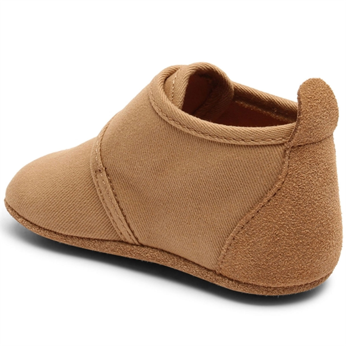 Bisgaard Baby Cotton Home Shoe Camel