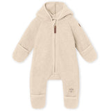 MINI A TURE Adel Teddy Fleece Jumpsuit Sand Dollar