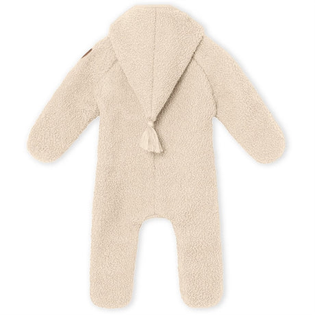 MINI A TURE Adel Teddy Fleece Jumpsuit Sand Dollar 2