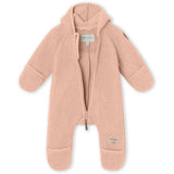 MINI A TURE Adel Teddy Fleece Jumpsuit Rose Dust 3