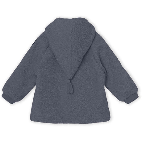 MINI A TURE Liff Teddy Fleece Jacket Ombre Blue 2