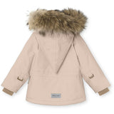 MINI A TURE Wang Fleece Fur Winter jacket Rose Dust 5