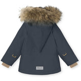 MINI A TURE Wang Fleece Fur Winter Jacket Blue Nights 4