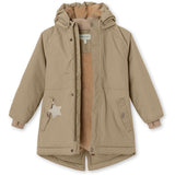 MINI A TURE Vikana Fleece Winter Jacket Savannah Tan 3