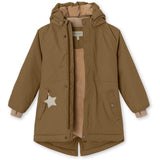 MINI A TURE Vikana Fleece Winter Jacket Wood 3