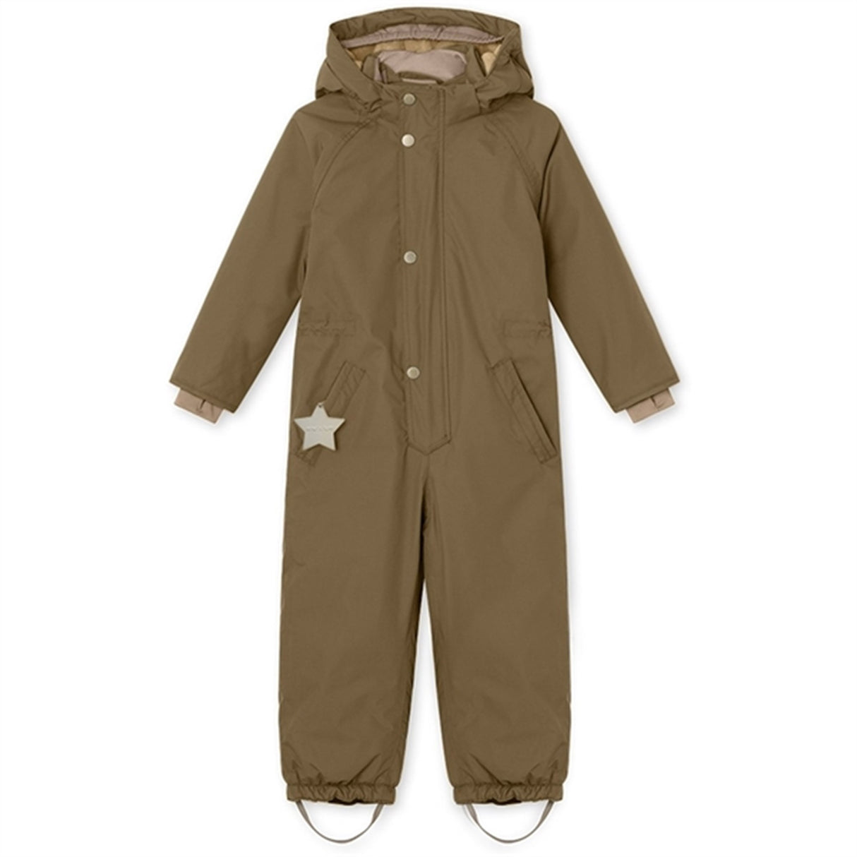 MINI A TURE Wanni Fleece Snow Suit Wood