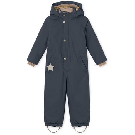 MINI A TURE Wanni Fleece Snow Suit Blue Nights