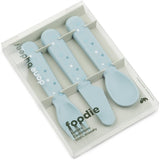 Done by Deer Foodie Cutlery Set Happy Dots Blue 6