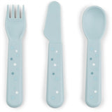 Done by Deer Foodie Cutlery Set Happy Dots Blue 7