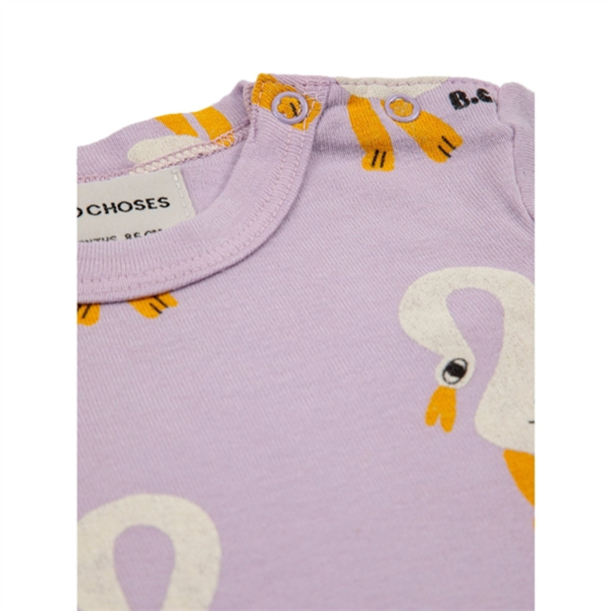 Bobo Choses Lavender Pelican All Over Blouse 5