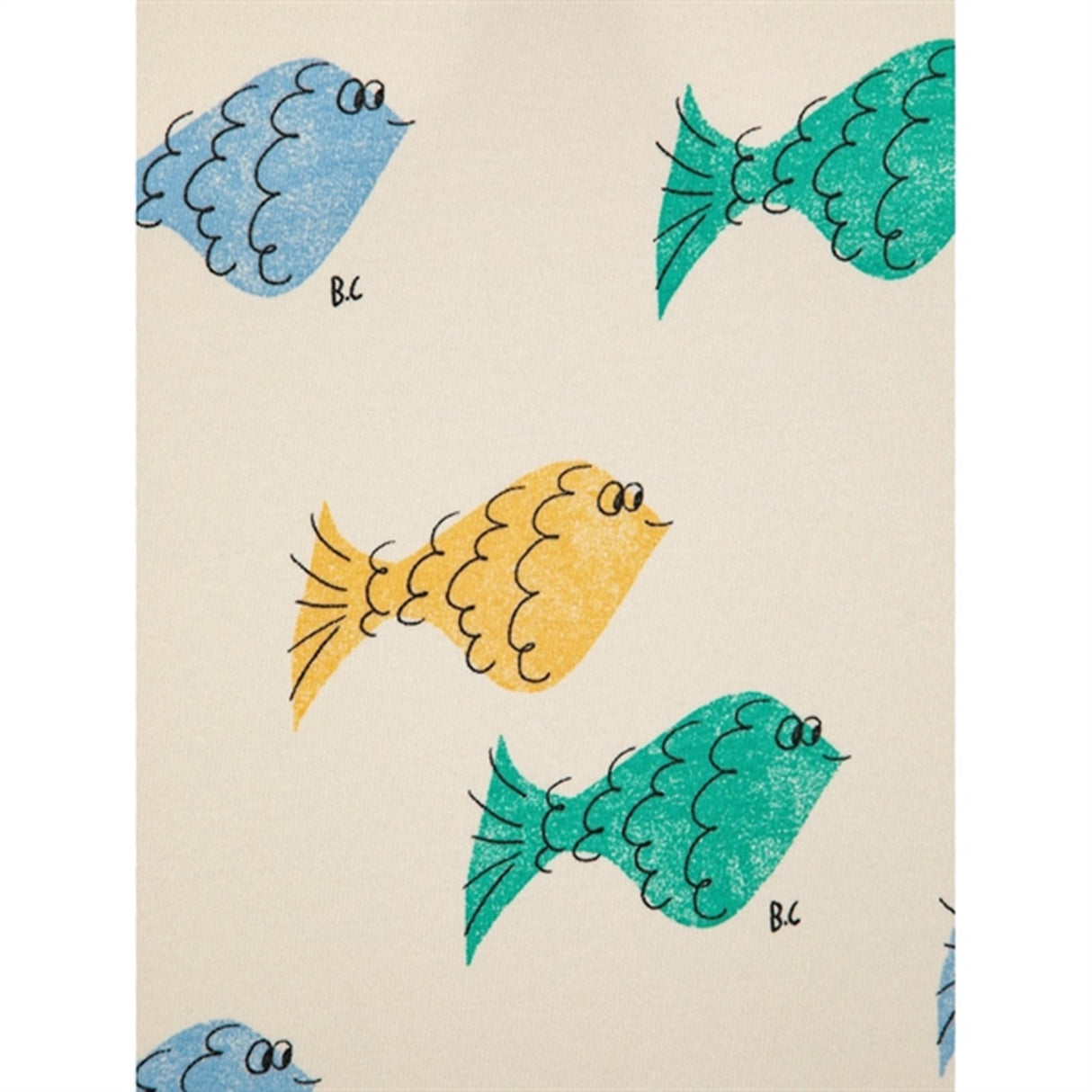 Bobo Choses White Multicolor Fish All Body 4