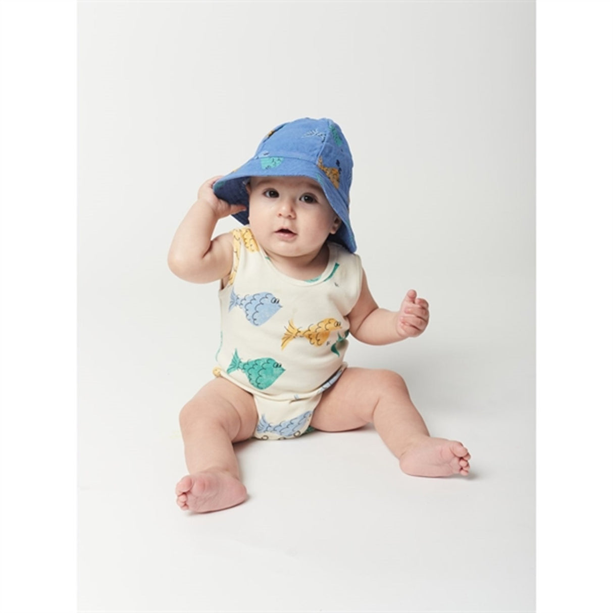 Bobo Choses White Multicolor Fish All Body 3