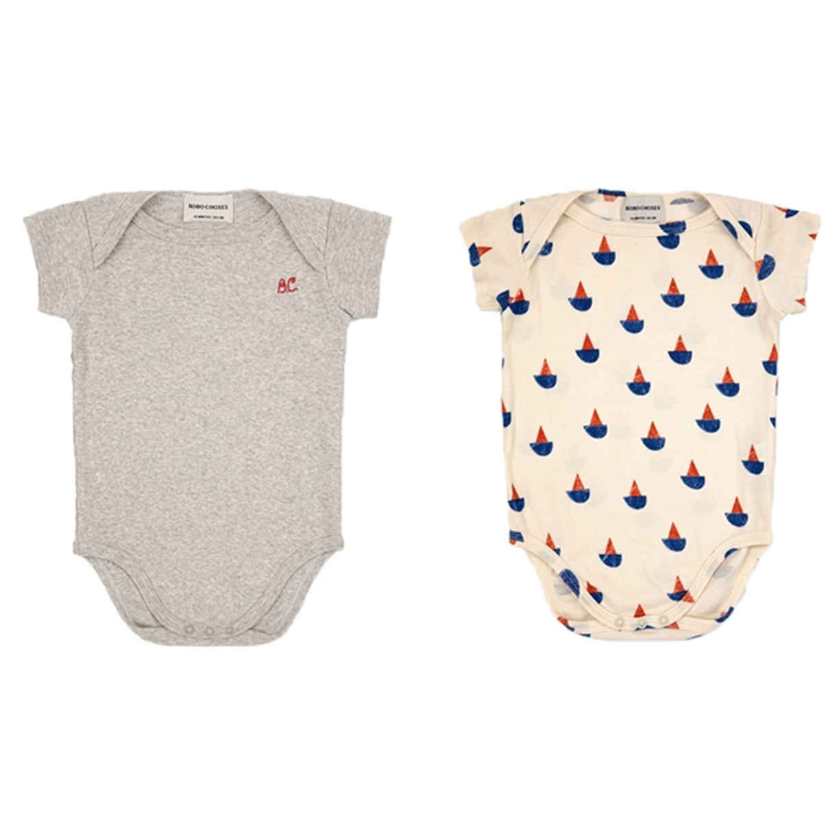 Bobo Choses White Sail Boat All Over Body set