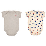 Bobo Choses White Sail Boat All Over Body set