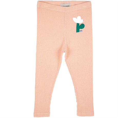 Bobo Choses Light Pink Sea Flower Leggings