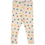 Bobo Choses White Multicolor Stars All Over Leggings