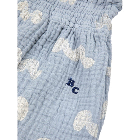 Bobo Choses Light Blue Waves All Over Pants 2