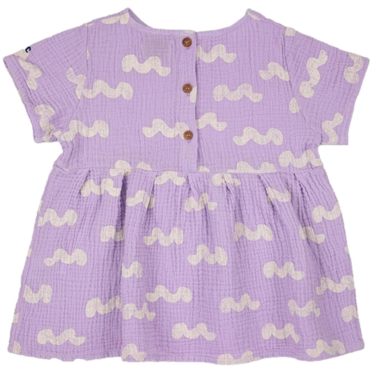 Bobo Choses Lavender Waves All Over Dress 6