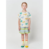 Bobo Choses White Multicolor Fish All Over T-Shirt 5