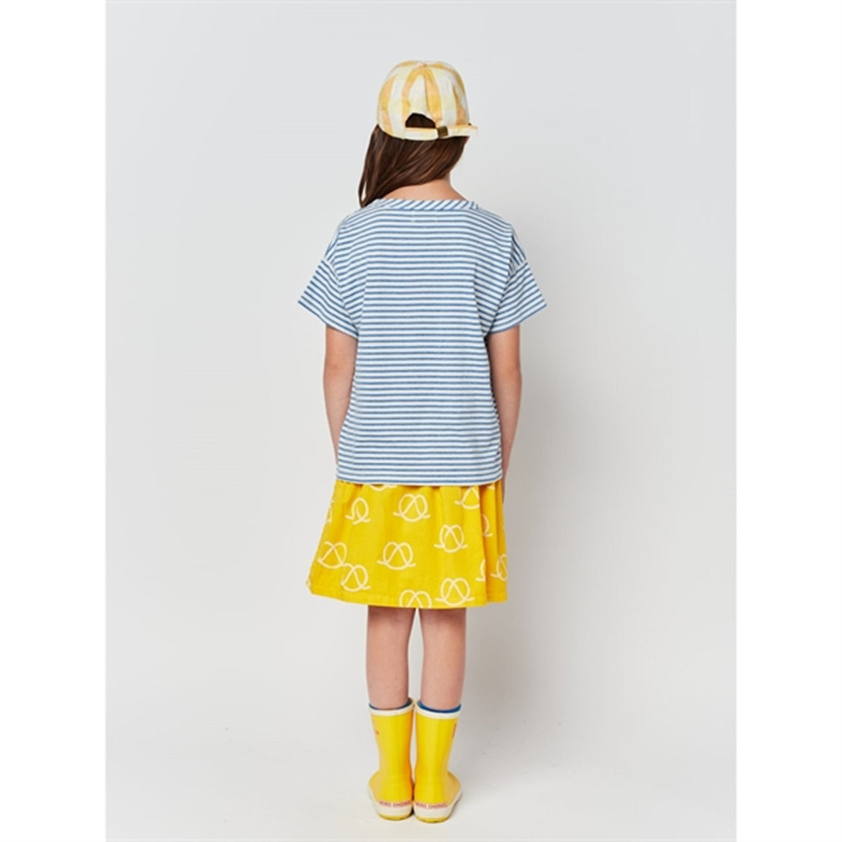 Bobo Choses Light Blue Stripes T-Shirt 5