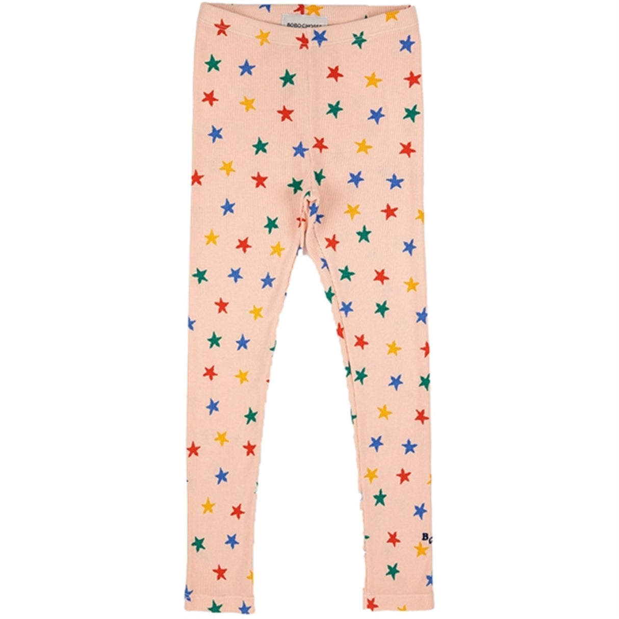 Bobo Choses Light Brown Multicolor Stars All Over Leggings