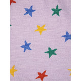 Bobo Choses Lavender Multicolor Stars All Over Ruffle Shorts 2