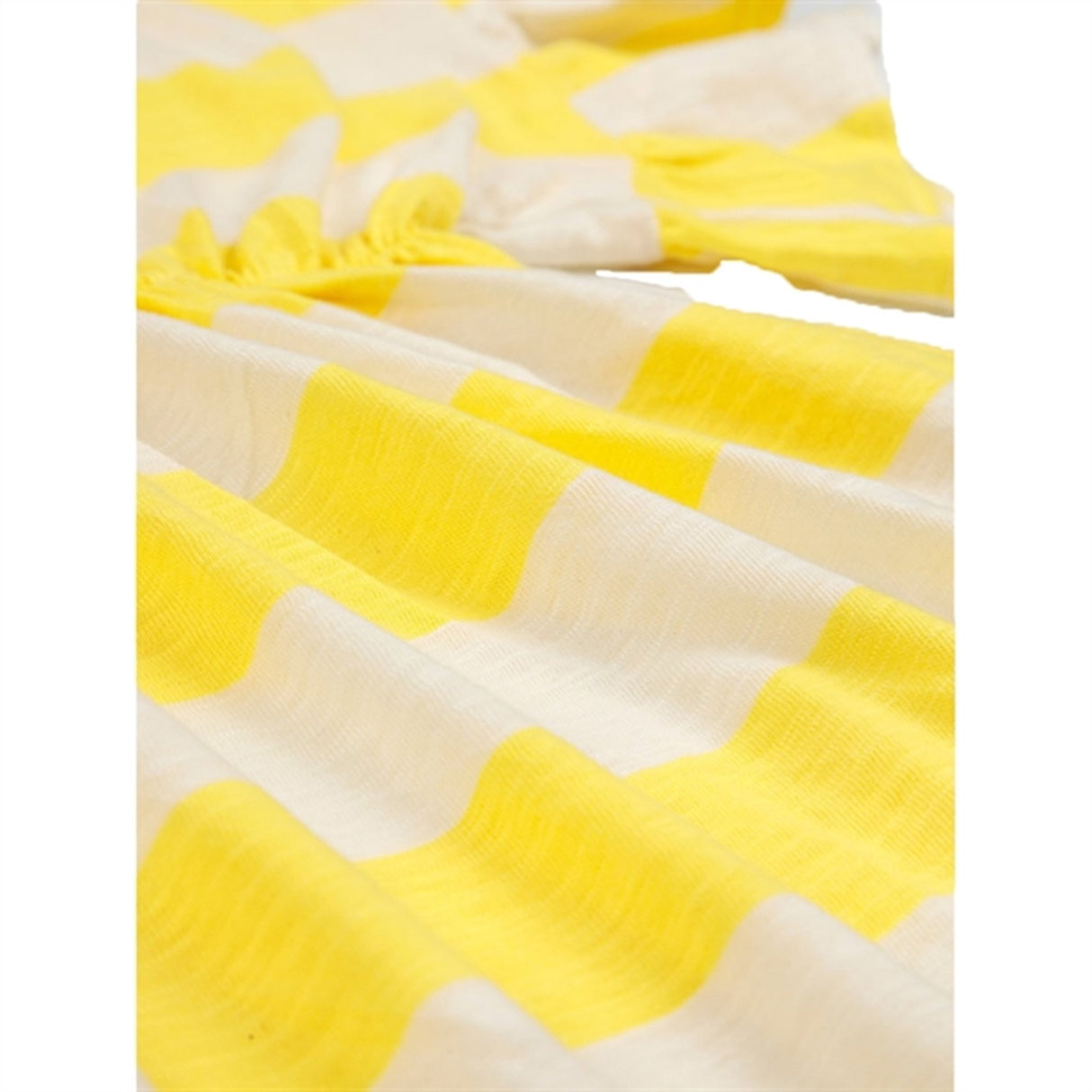 Bobo Choses Yellow Stripes Ruffle Dress 2